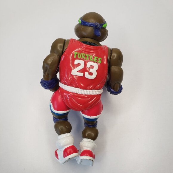 TMNT Slam Dunkin' Don Action Figure 1991 - Teenage Mutant Ninja Turtles - Picture 2 of 8